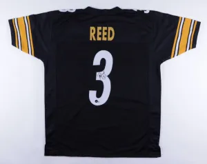 Jeff Reed Signed Pittsburgh Steelers Jersey (Beckett Holo) 2Super Bowl Champ PK