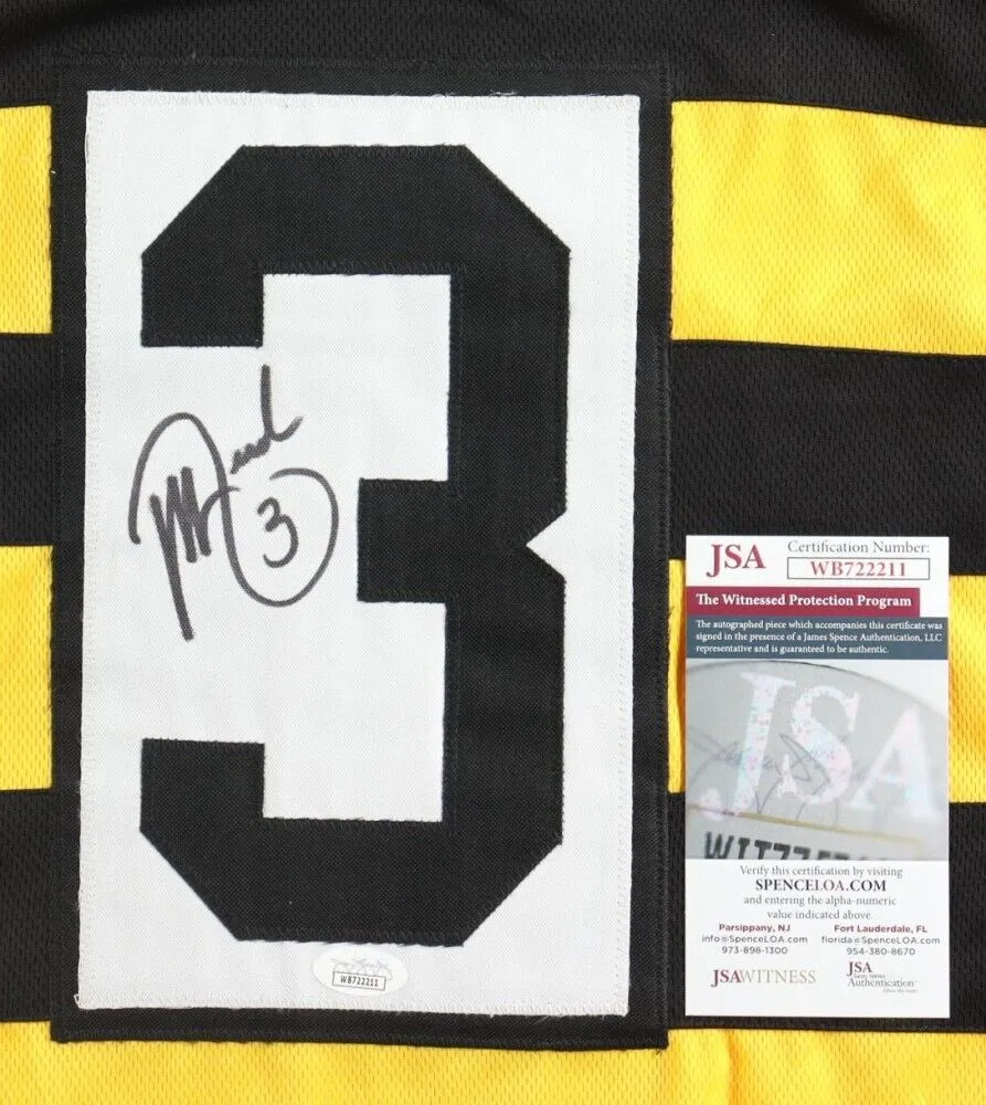 Jeff Reed Signed Pittsburgh Steelers Jersey (JSA COA) 2Super Bowl Champ P.K.