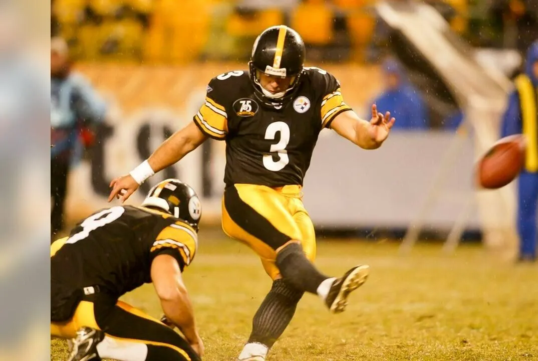 Jeff Reed Signed Pittsburgh Steelers Jersey (JSA COA) 2Super Bowl Champ P.K.
