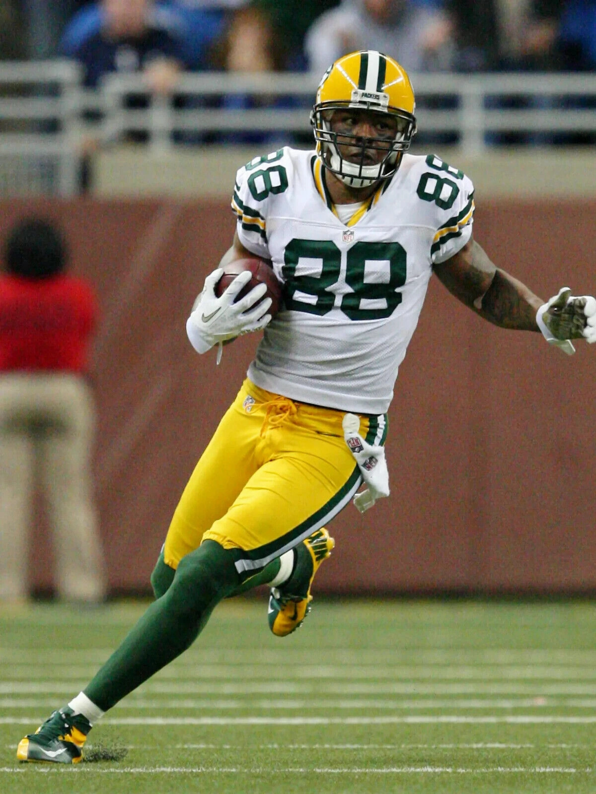Jermichael Finley Signed Green Bay Packers Jersey Inscribed "Go Pack!" (JSA COA)