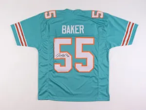 Jerome Baker Signed Miami Dolphins Jersey (JSA) Ex-Ohio State / Linebacker
