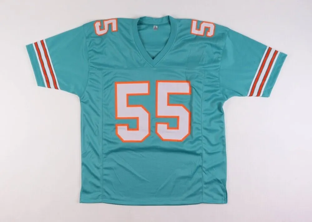 Jerome Baker Signed Miami Dolphins Jersey (JSA) Ex-Ohio State / Linebacker