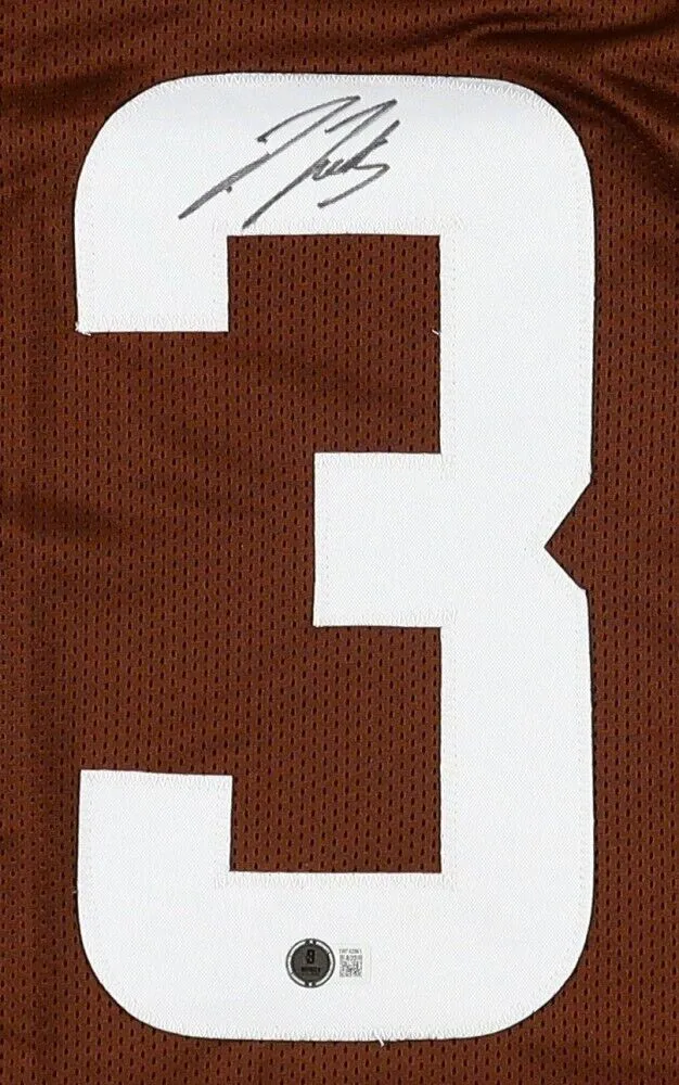 Jerry Jeudy Signed Cleveland Browns Jersey (Beckett) Ex-Alabama Wide Receiver