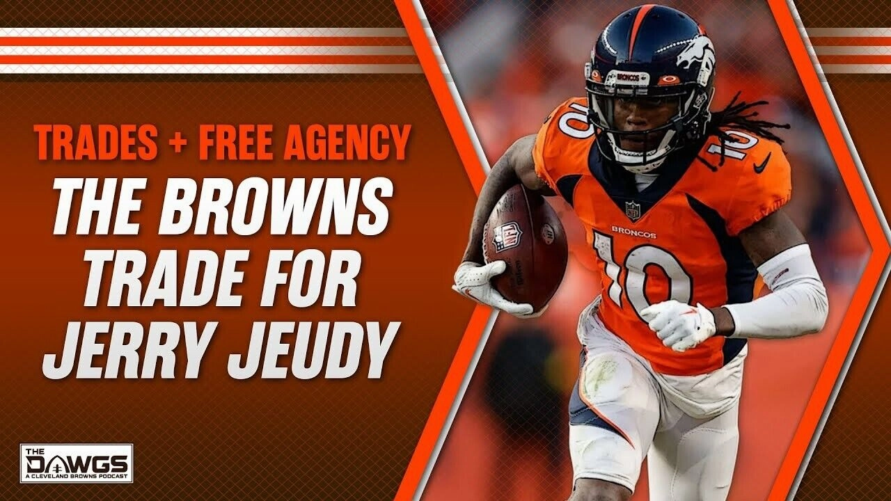 Jerry Jeudy Signed Cleveland Browns Jersey (Beckett) Ex-Alabama Wide Receiver