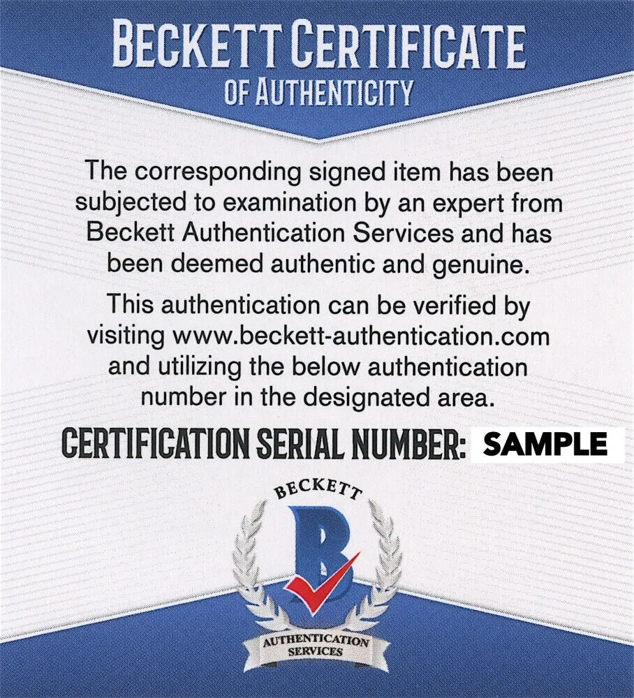 Jim Covert Signed Chicago Bears Jersey (Beckett COA) 1985 SB XX / 2xPro Bowl