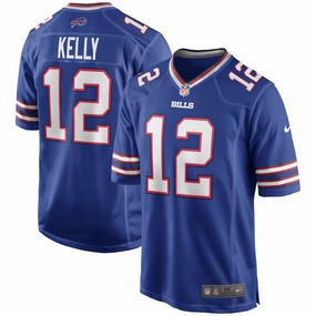 Jim Kelly NFL Buffalo Bills Nike Game Retired Player Jersey - Royal