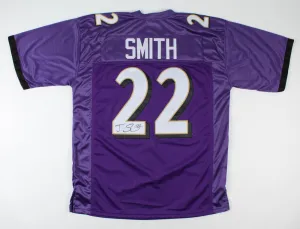 Jimmy Smith Signed Baltimore Ravens Jersey (JSA COA) Super Bowl XLVII Champ / DB