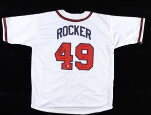 John Rocker Signed Atlanta Braves Jersey "F*** NY & Mets Fans Are P***** Beckett