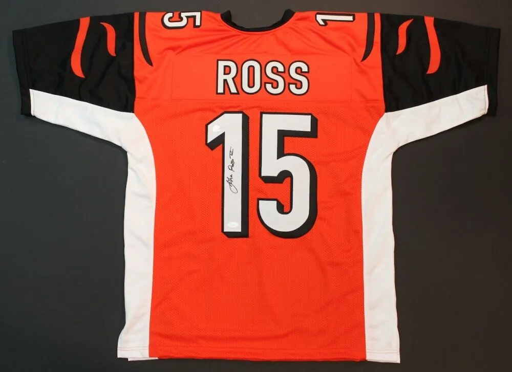 John Ross Signed Bengals Jersey (JSA) Cincinnati 1st Rd Pick 2017 Draft/ Huskies
