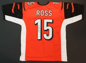 John Ross Signed Bengals Jersey (JSA) Cincinnati 1st Rd Pick 2017 Draft/ Huskies