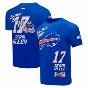 Josh Allen NFL Buffalo Bills Pro Standard Fast Lane Name & Number Player T-Shirt - Royal