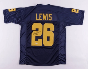 Jourdan Lewis Signed Michigan Wolverines Jersey (JSA COA) Dallas Cowboys D,B,