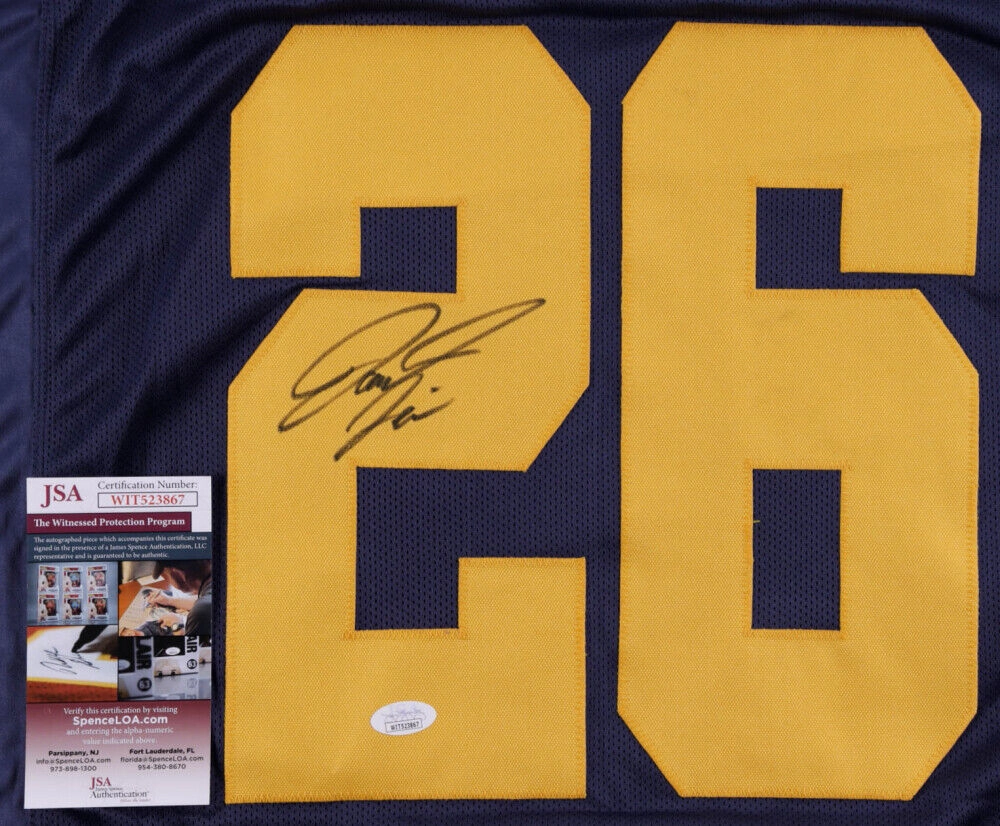 Jourdan Lewis Signed Michigan Wolverines Jersey (JSA COA) Dallas Cowboys D,B,