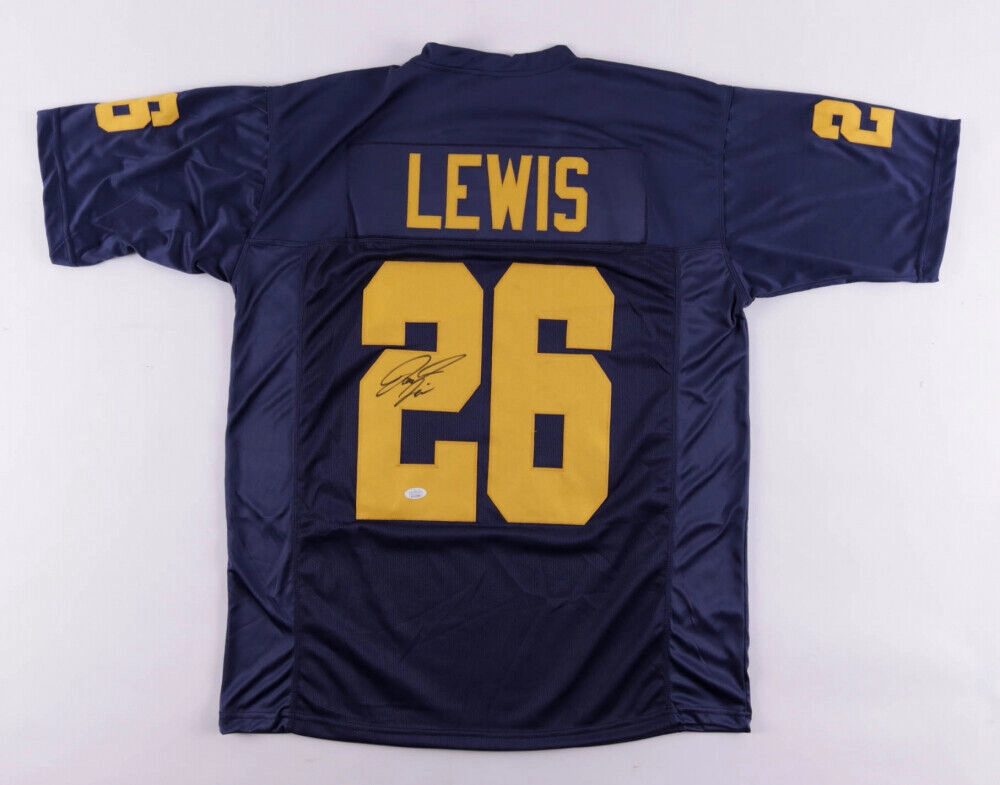 Jourdan Lewis Signed Michigan Wolverines Jersey (JSA COA) Dallas Cowboys D,B,