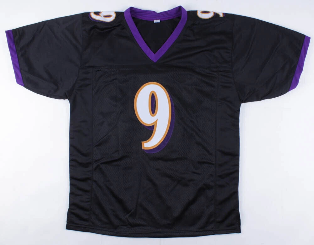 Justin Tucker Signed Baltimore Ravens Jersey (JSA COA)  3xPro Bowl Place Kicker