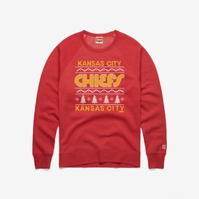 Kansas City Chiefs Holiday Crewneck