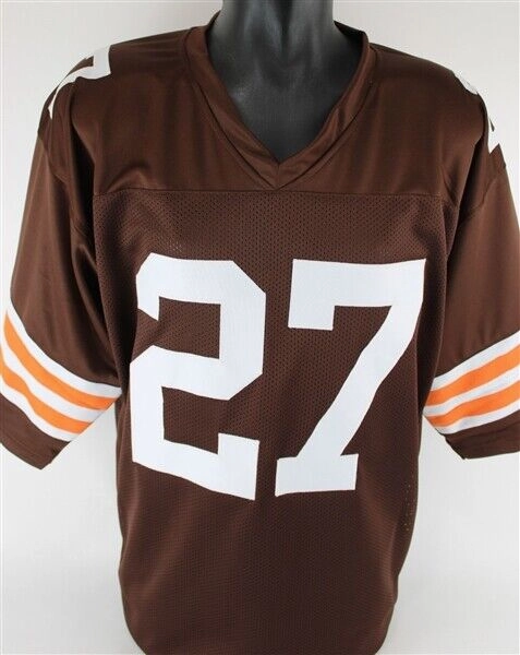 Kareem Hunt Cleveland Browns Signed Jersey / 2017 Rookie Running Back  (JSA COA)