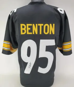 Keeanu Benton Signed Pittsburgh Steelers Jersey (JSA COA) 2023 Rookie Nose Tckl.