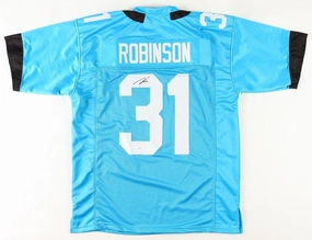 Keilan Robinson Signed Jacksonville Jaguars Jersey (JSA COA) Ex Texas Longhorn
