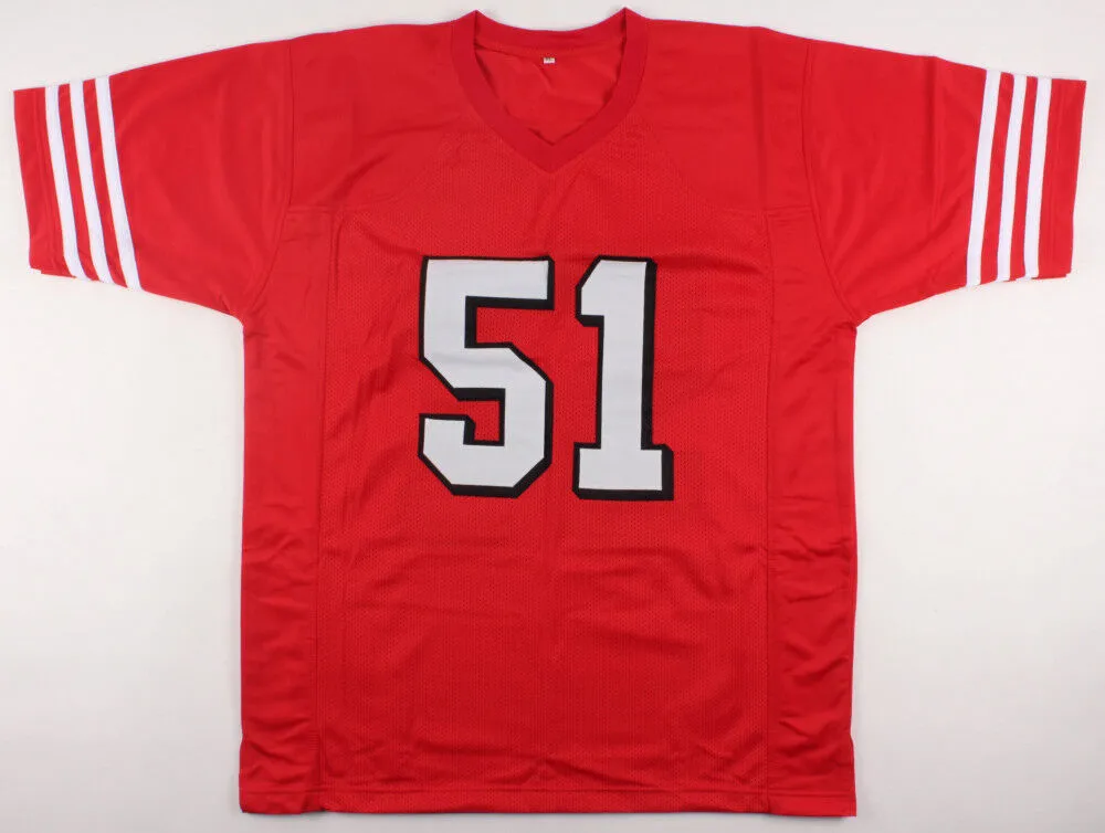 Ken Norton Jr. Signed San Francisco 49ers Jersey (Beckett) 3Super Bowl Champion