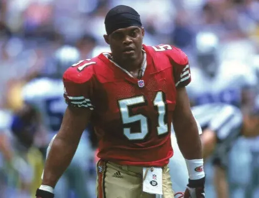 Ken Norton Jr Signed San Francisco 49ers Jersey (Beckett) 3Super Bowl Champion