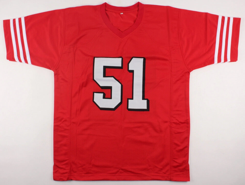 Ken Norton Jr. Signed San Francisco 49ers Jersey (Beckett) 3Super Bowl Champ