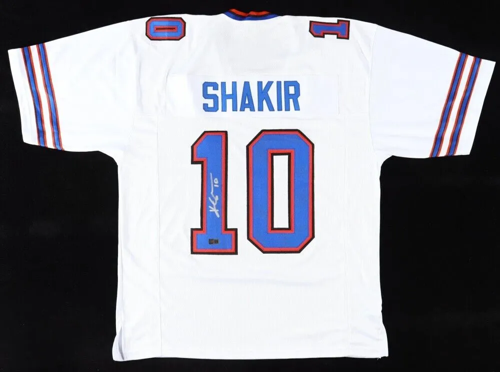 Khalil Shakir Signed Buffalo Bills Jersey (JSA) Ex Boise State / Receiver