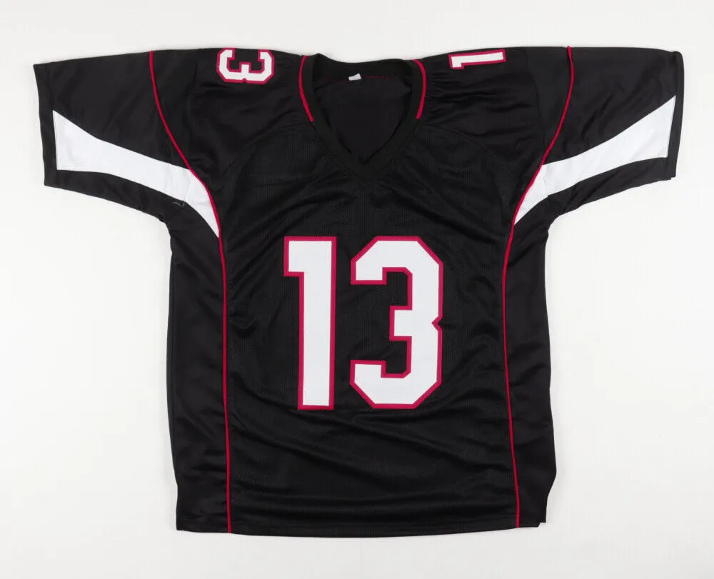 Kurt Warner Signed Arizona Cardinals Black Jersey (JSA COA) Super Bowl XLIII QB