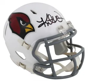 Kurt Warner Signed Arizona Cardinals Mini Helmet (Beckett) 4Pro Bowl Q.B.