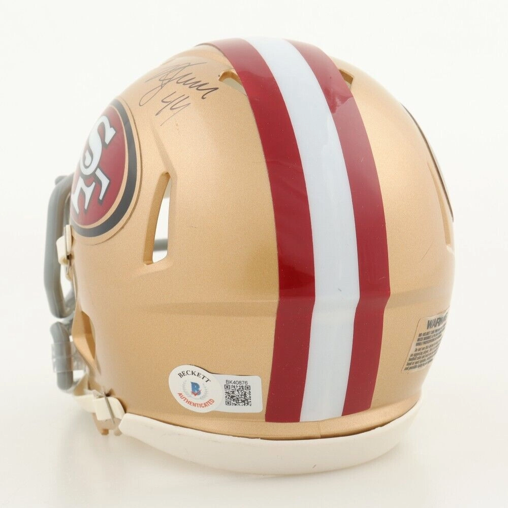 Kyle Juszczyk Signed San Francisco 49ers Mini Helmet (Beckett) All Pro Full Back