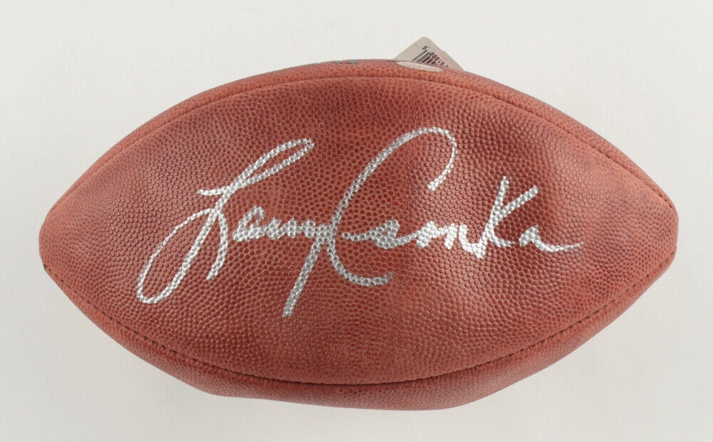 Larry Csonka Signed Official NFL Game Ball (JSA COA) Miami Dolphins Running Back