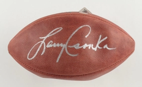 Larry Csonka Signed Official NFL Game Ball (JSA COA) Miami Dolphins Running Back