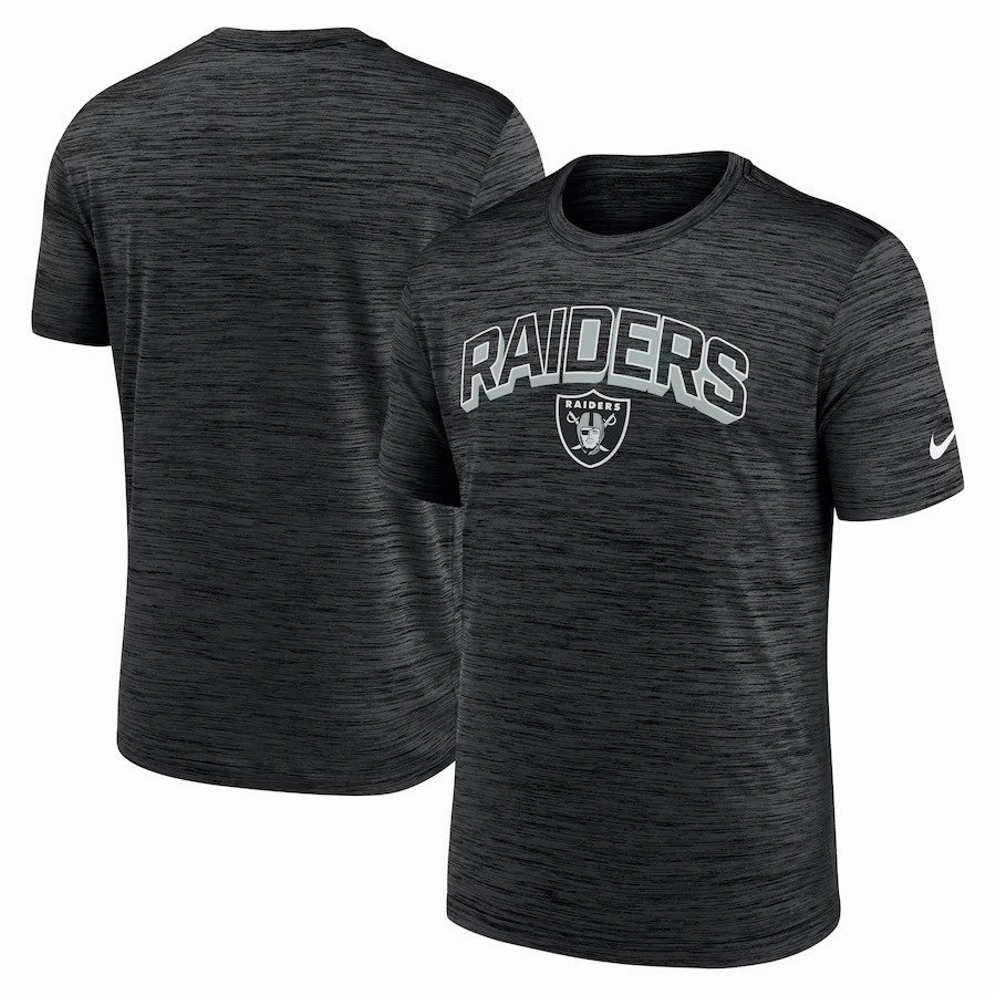 Las Vegas Raiders NFL Nike Velocity Performance T-Shirt - Black