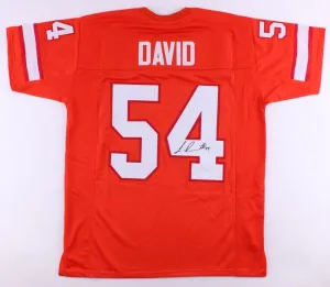 Lavonte David Creamsicle Signed Buccaneers Jersey (JSA) Tampa Bay Linebacker