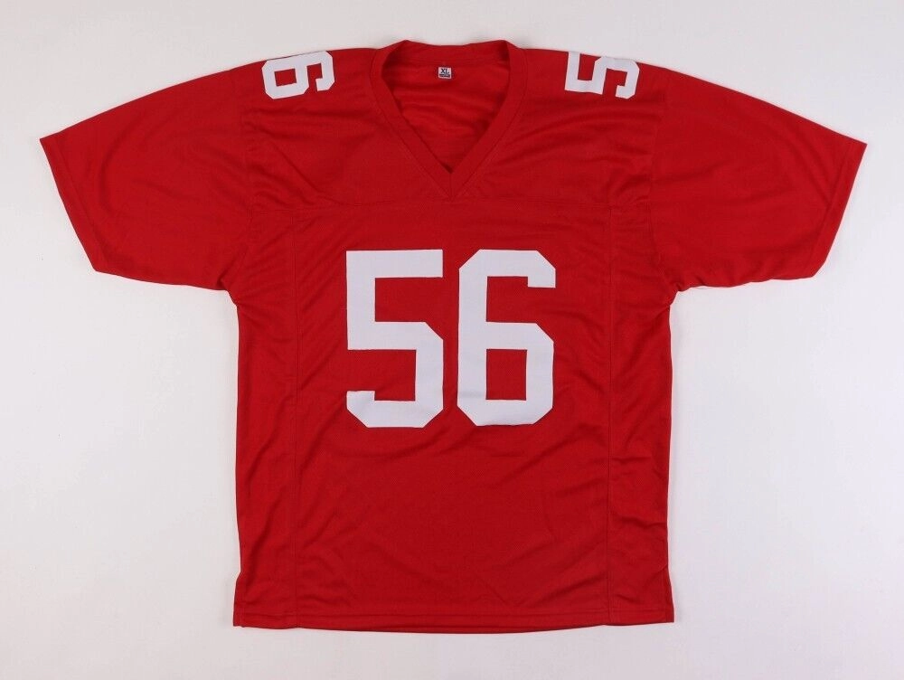 Lawrence Taylor Signed New York Giants Jersey (Beckett) 2Super Bowl Champion