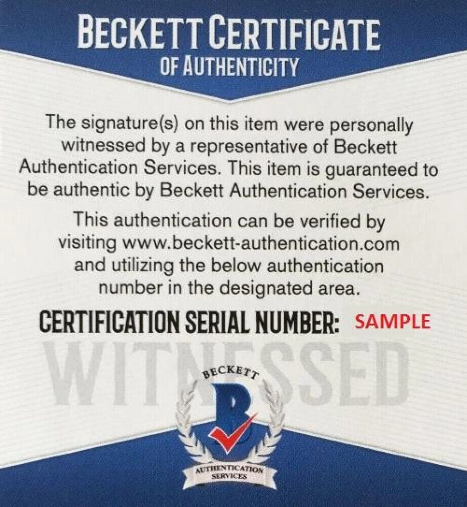 Lawrence Taylor Signed New York Giants Jersey (Beckett COA)  2Super Bowl Champ