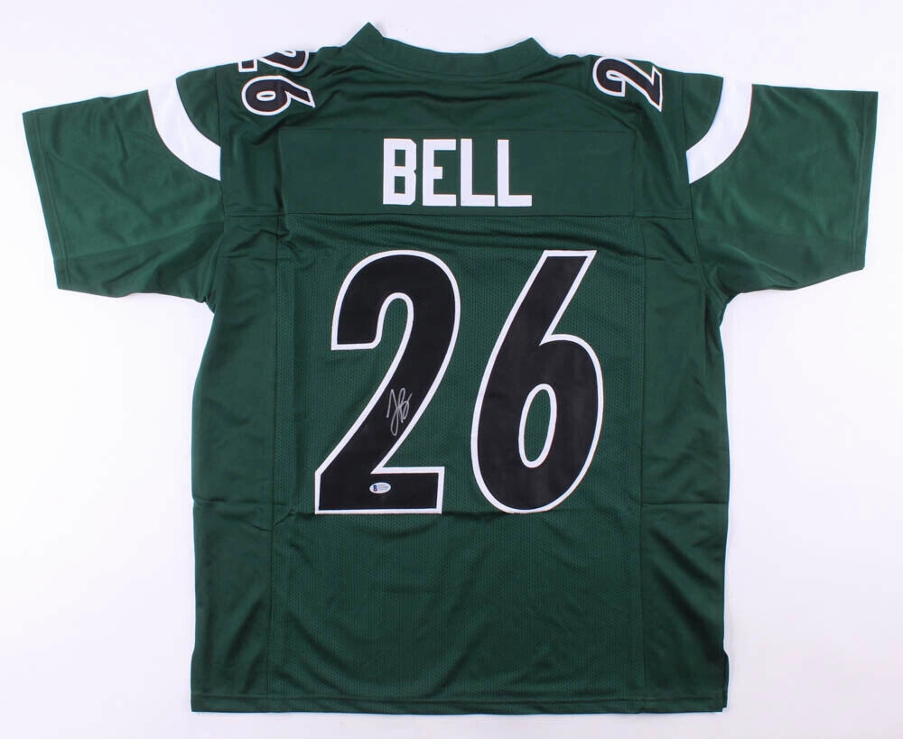 Le'Veon Bell Signed New York Jets Jersey (Beckett COA) 2Pro Bowl (2014,2016) RB