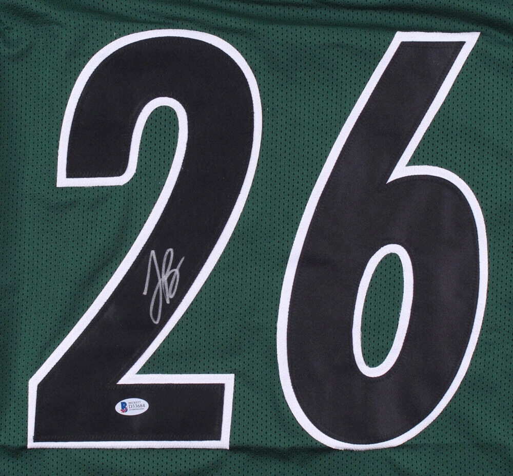 Le'Veon Bell Signed New York Jets Jersey (Beckett COA) 2Pro Bowl (2014,2016) RB