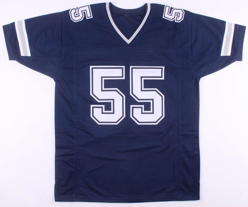 Leighton Vander Esch Signed Cowboys Jersey (Beckett) Dallas 2018  #1 Draft Pick