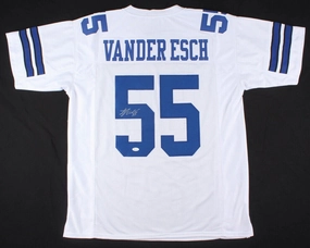 Leighton Vander Esch Signed Cowboys Jersey (JSA Holo)  Dallas 2018 #1 Draft Pk