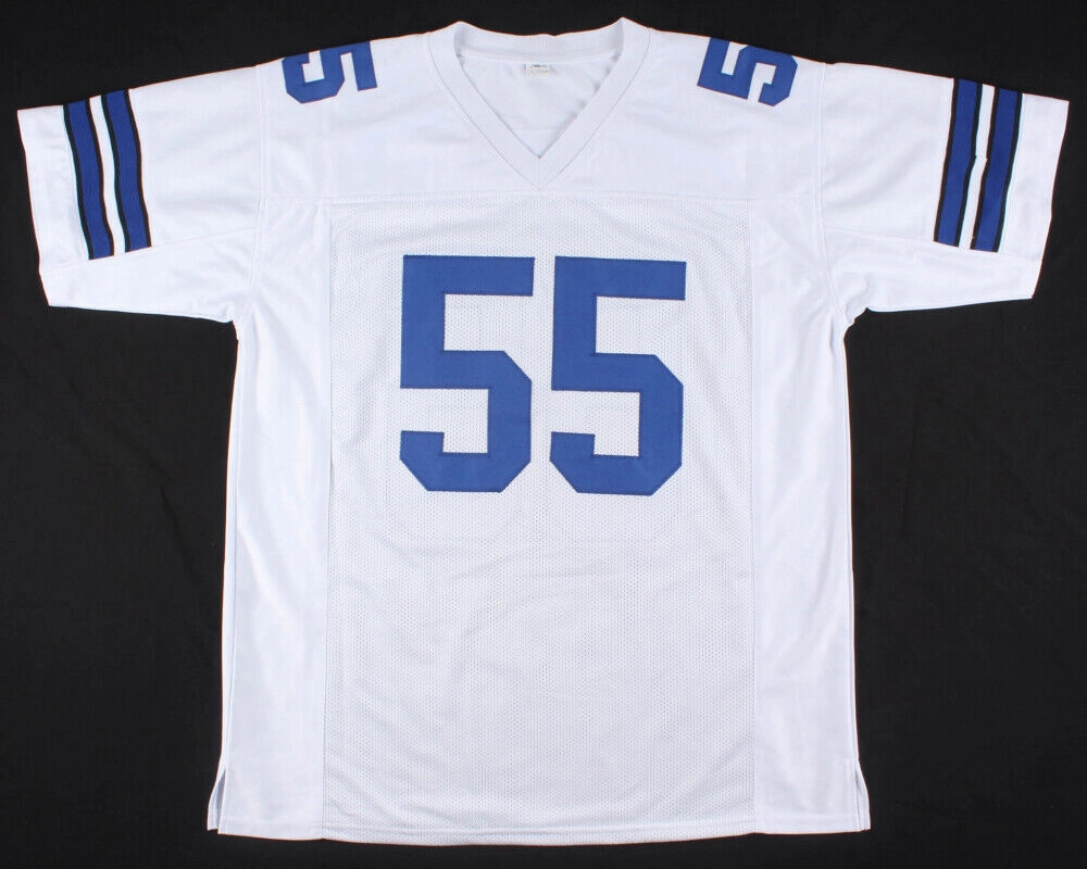Leighton Vander Esch Signed Cowboys Jersey (JSA Holo)  Dallas 2018 #1 Draft Pk