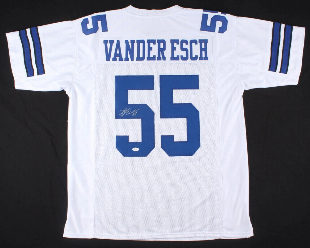 Leighton Vander Esch Signed Cowboys Jersey (JSA Holo)  Dallas 2018 #1 Draft Pk