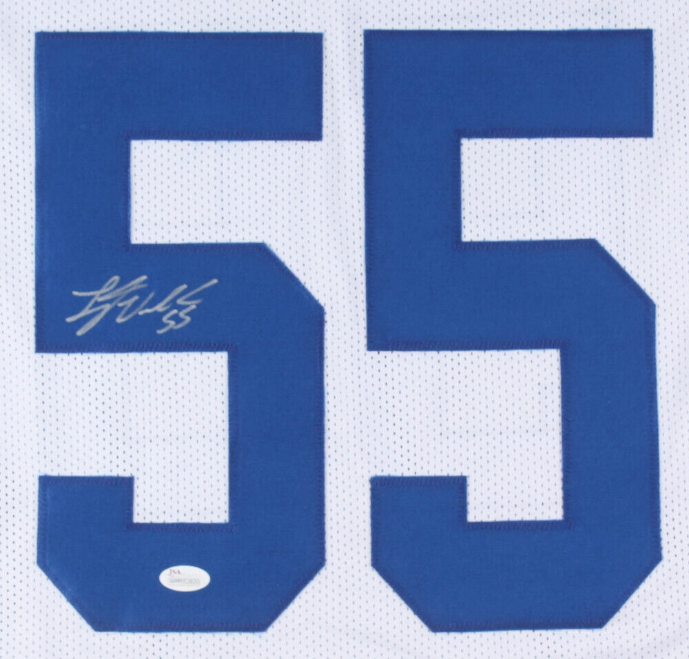 Leighton Vander Esch Signed Cowboys Jersey (JSA Holo)  Dallas 2018 #1 Draft Pk
