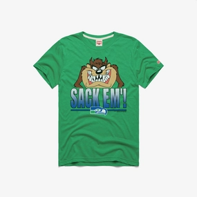 Looney Tunes Taz Sack Em' x Seattle Seahawks