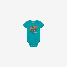 Looney Tunes Taz x Miami Dolphins Baby One Piece