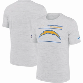 Los Angeles Chargers NFL UK Large Nike Sideline Velocity Legend Performance T-Shirt - White
