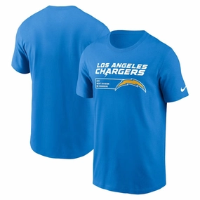 Los Angeles Chargers Nike Division Essential T-Shirt - Powder Blue