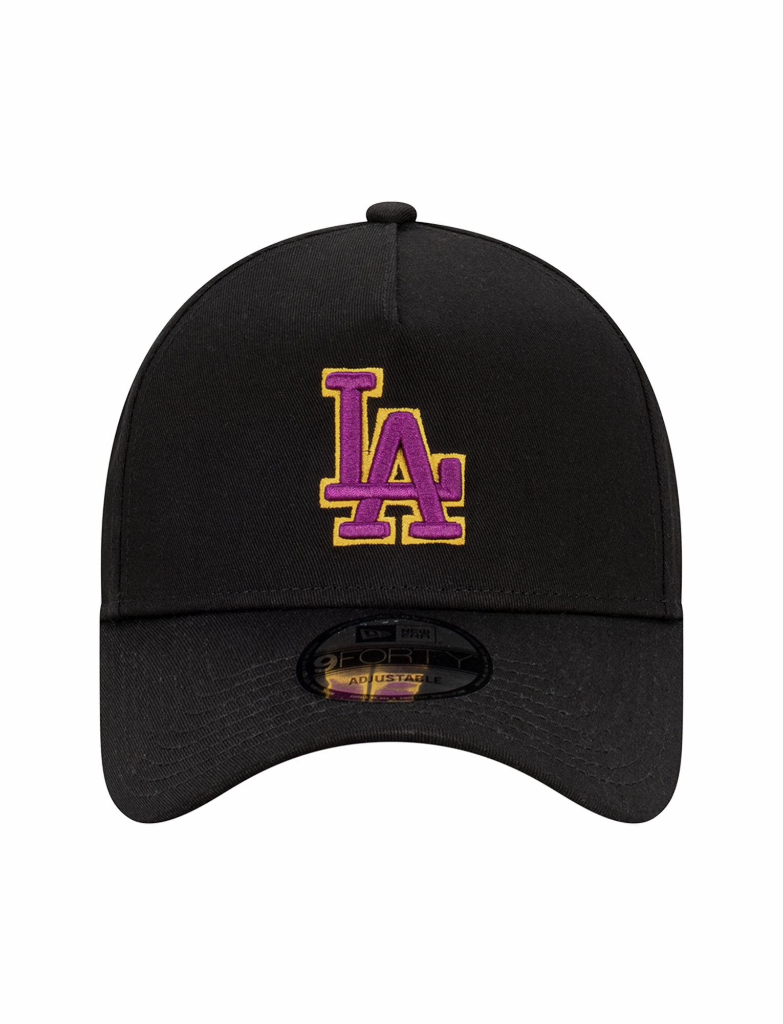 Los Angeles Dodgers New Era MLB LA Vibes 9FORTY A-Frame Snapback Hat - Black