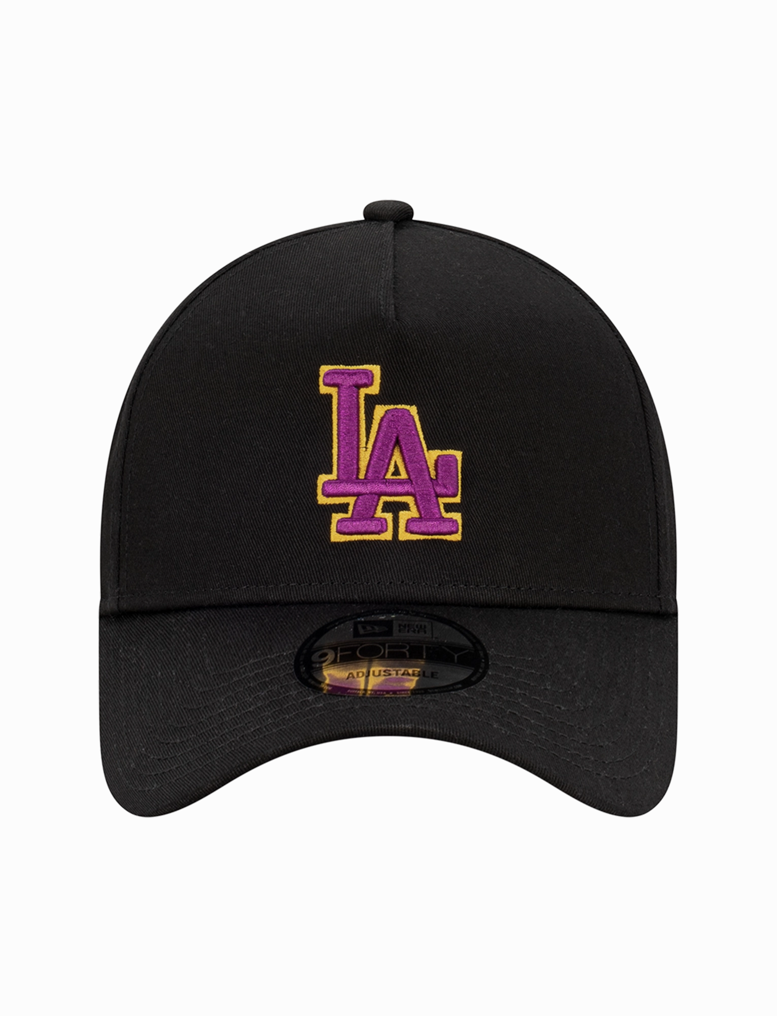 Los Angeles Dodgers New Era MLB LA Vibes 9FORTY A-Frame Snapback Hat - Black