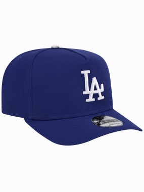 Los Angeles Dodgers New Era MLB Team Pre-Curved 9FIFTY A-Frame Snapback Hat - Blue